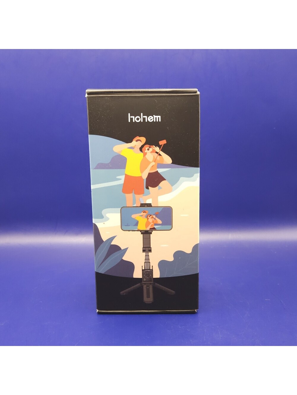 New Hohem iSteady Q Single-axis Selfie Gimbal Stabilizer 360° Wireless Remote